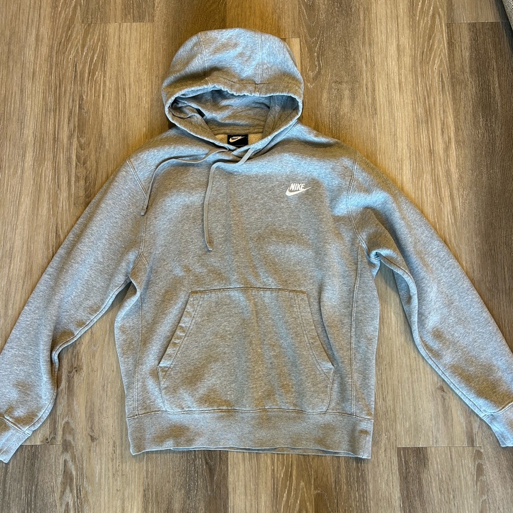 Nike Light Gray Men's Hoodie